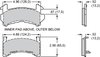 150-00-D154-2 BP-00 Compound D154 Tuning Brake Pads - image 2