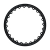 10SBLRA17SBB 17 in. Beadlock Ring, Satin Black