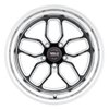 S10771173425 Laguna Series Wheel [Size: 17"x11"] Gloss Black Milled Finish - image 2