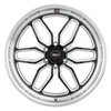 S10929084P25 Laguna 6 Series Wheel [Size: 22"x9"] Gloss Black Milled Finish - image 2