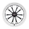 S11379062P45 Belmont Series Wheel [Size: 17"x9"] Gloss Black Milled Finish - image 2