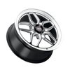 S1527C067N21 Laguna Drag Series Wheel [Size: 17"x5"] Gloss Black Milled Finish - image 3