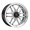 S1530C089N19 Laguna 6 Drag Series Wheel [Size: 20"x5"] Gloss Black Milled Finish