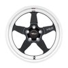 S1558C063N33 Ventura Drag Series Wheel [Size: 18"x5"] Gloss Black Milled Finish - image 2