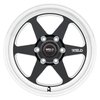 S156B0084P38 Ventura 6 Drag Series Wheel [Size: 15"x10"] Gloss Black Milled Finish - image 2