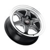S156B0084P38 Ventura 6 Drag Series Wheel [Size: 15"x10"] Gloss Black Milled Finish - image 3