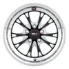 S1570C071N33 Belmont Drag Series Wheel [Size: 20"x5"] Gloss Black Milled Finish - image 2