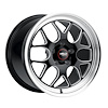 S1608C045N23 Solana Drag Front Wheel [Size: 18"x5"] Gloss Black Milled Finish - image 1
