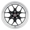S1608C045N23 Solana Drag Front Wheel [Size: 18"x5"] Gloss Black Milled Finish - image 2