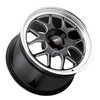 S1608C045N23 Solana Drag Front Wheel [Size: 18"x5"] Gloss Black Milled Finish - image 3