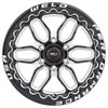 S90300084P38 Laguna 6 Beadlock Series Wheel [Size: 20"x10"] Gloss Black Milled Finish - image 2