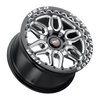 S90300084P38 Laguna 6 Beadlock Series Wheel [Size: 20"x10"] Gloss Black Milled Finish - image 3