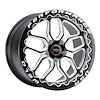 S907B0067P25 Laguna Beadlock Series Wheel [Size: 15"x10"] Gloss Black Milled Finish - image 1