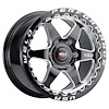 S90900084P12 Ventura 6 Beadlock Series Wheel [Size: 20"x10"] Gloss Black Milled Finish