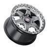 S90900084P38 Ventura 6 Beadlock Series Wheel [Size: 20"x10"] Gloss Black Milled Finish - image 3