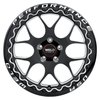 S91082076P53 Solana Beadlock Rear Wheel [Size: 18"x12"] Gloss Black Milled Finish - image 2