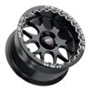 S91180067P00 Solana Beadlock Series Wheel [Size: 18"x10"] Gloss Black Finish - image 3