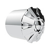10338 Rubicon Rear Axle Cover Kit With 33 mm Thread-On Nut Covers, Chrome - image 1