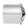 10338 Rubicon Rear Axle Cover Kit With 33 mm Thread-On Nut Covers, Chrome - image 2