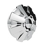 10343 Rubicon Front Axle Cover Kit With 3 3mm Thread-On Nut Covers, Chrome - image 1