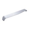 10460 14-3/4 in. Wide Stainless Steel Visor For Dual 4 in. x 6 in. Headlight, Smooth Style - image 2