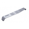 10502 14-3/4 in. Wide Stainless Steel Visor For Dual 4 in. x 6 in. Headlight, Louver Top - image 1