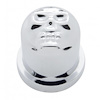 10573 7/16 in. x 3/4 in. Chrome Plastic Skull Nut Cover, Push-On Style (10-Pack) - image 1