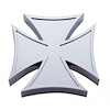 CHROME PLASTIC SPINNER - - image 1