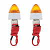 CHROME 1 LED BULLET FASTE - image 1
