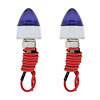 CHROME 1 LED BULLET FASTE - image 1