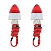 CHROME BULLET FASTENER WI - image 1