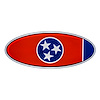 10976 Die Cast Tennessee Flag Emblem - image 1