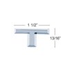 110057 Chrome in.CHEVROLET in. Hood Letter Emblem Set For 1967-68 Chevy & GMC Truck - image 3