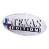 11017 Chrome Oval Emblem - in.Texas Edition in. - image 2