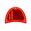 110198 32 LED Sequential Tail Light For 1957 Chevy Passenger Car - image 1