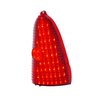 110206 One-Piece Style LED Tail Light For 1955 Chevy Car - image 3