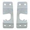 110223 Door Latch Striker Plates For 1967-72 Chevy & GMC Truck (Pair) - image 1