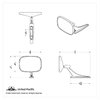 Door Mirror Assembly 1968-1972 Chevy Car - image 4