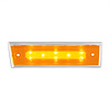 110310 8 Amber LED Dual Function Side Marker With SS Trim, For 1981-1987 Chevrolet & GMC Truck, L/H - image 1