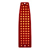 110359 One-Piece Style LED Tail Light For 1966-1967 Chevy II/Nova - image 1