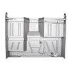 110504 Fully Assembled Complete Front Floor Pan For 1968-77 Ford Bronco - image 3