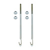 110523 Battery Hold Down J-Bolts for 1966-1977 Ford Bronco, 1967-1970 Ford Mustang - image 1