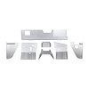 110535 7-pc Firewall Kit For 1966-77 Ford Bronco - image 1