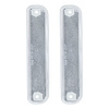 110541 Side Marker Light With Stainless Steel Trim For 1973-80 Chevy Truck, Clear Lens (Box of 2) - image 1