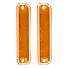 110542 Side Marker Light With Stainless Steel Trim For 1973-80 Chevy Truck, Amber Lens (Box of 2) - image 1