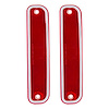 110543 Side Marker Light With Stainless Steel Trim For 1973-80 Chevy Truck, Red Lens (Box of 2) - image 1