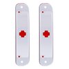 110543 Side Marker Light With Stainless Steel Trim For 1973-80 Chevy Truck, Red Lens (Box of 2) - image 3