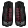 110546 LED Tail Light For 1988-98 Chevy & GMC Truck (Pair) - Smoke Red & Clear Lens - image 4