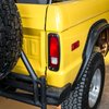 110584 Black Anodized Billet Aluminum Tail Light Bezels For 1966-77 Ford Bronco (Pair) - image 4