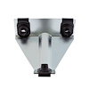110596 Front Fender Lower Brace With J-Nuts For 1966-77 Ford Bronco - image 1